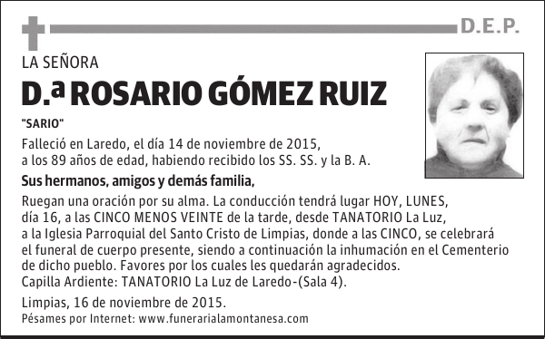 Rosario Gómez Ruiz