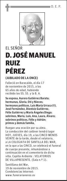 José Manuel Ruiz Pérez