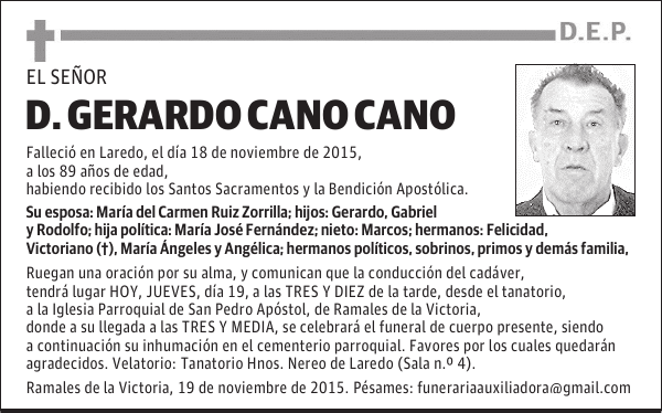 Gerardo Cano Cano