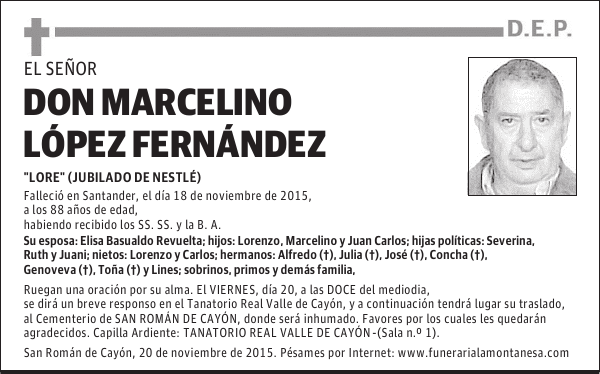 Marcelino López Fernández