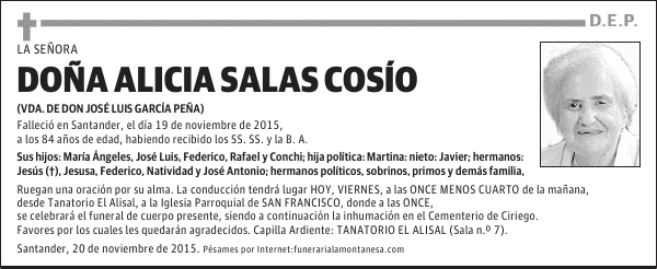 Alicia Salas Cosio