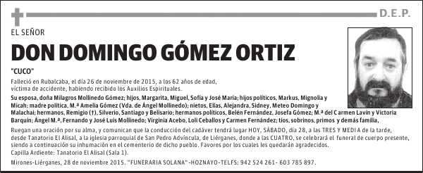 Domingo Gómez Ortiz