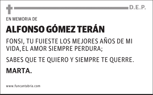 Alfonso Gómez Terán