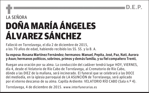 M.ª Ángeles Álvarez Sánchez