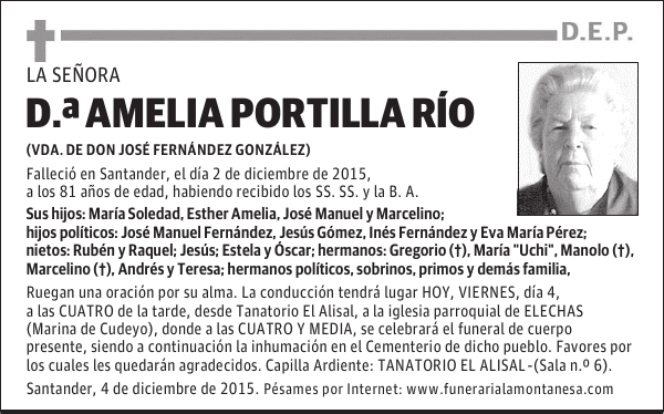 Amelia Portilla Río