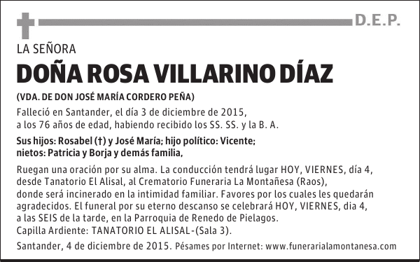 Rosa Villarino Díaz