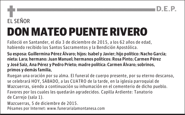 Mateo Puente Rivero