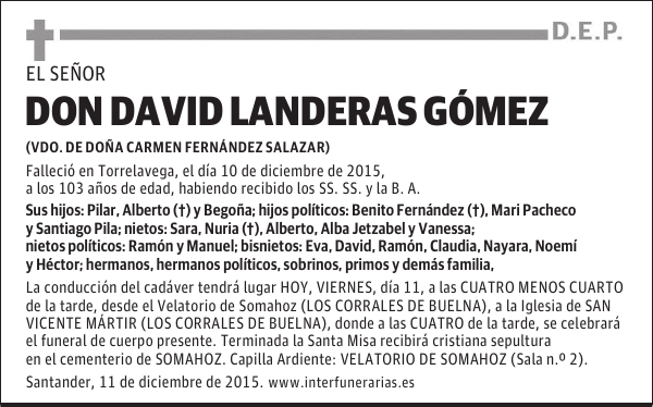 David Landeras Gómez