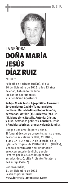 María Jesús Díaz Ruiz