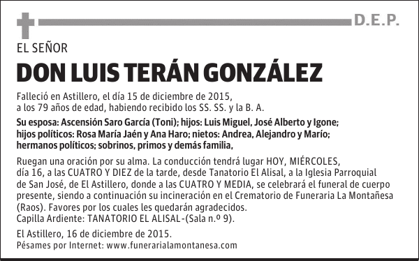 Don Luis Terán González
