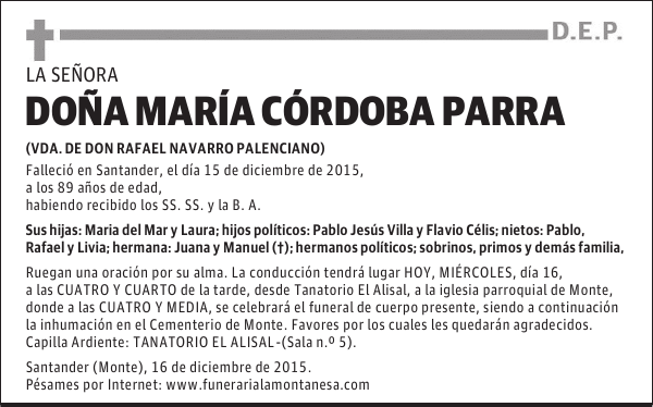 María Córdoba Parra