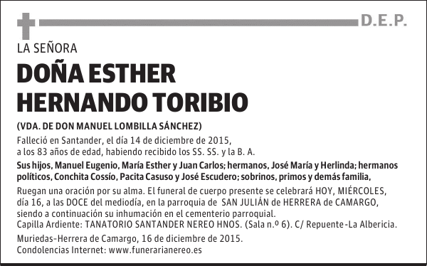 Esther Hernando Toribio