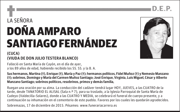 Amparo Santiago Fernández
