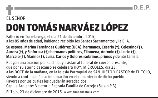 TomÃ¡s NarvÃ¡ez LÃ³pez