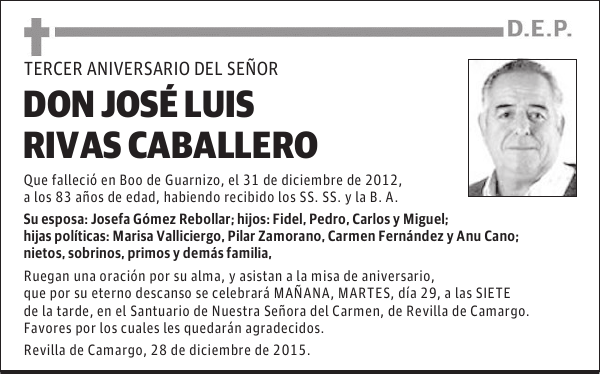 Jose Luis Rivas Caballero