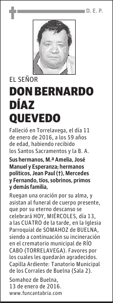 Bernardo Díaz Quevedo