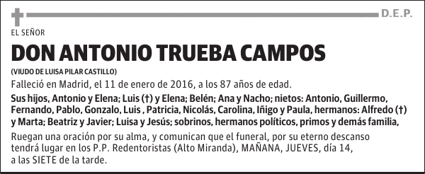 Antonio Trueba Campos