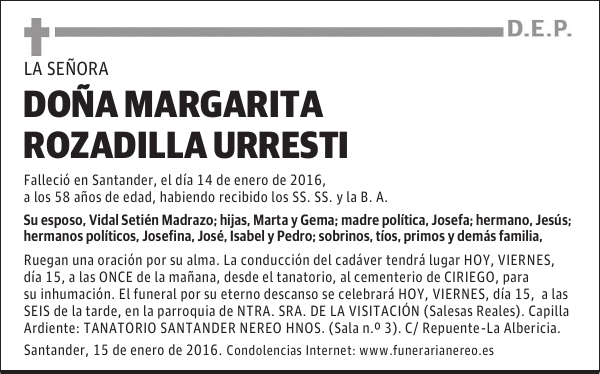 Margarita Rozadilla Urresti
