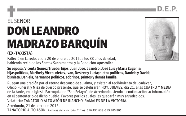 Leandro Madrazo Barquín