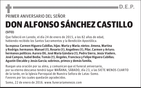 Alfonso Sánchez Castillo