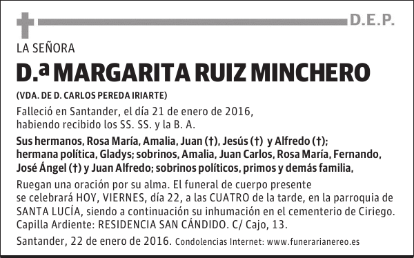 Margarita Ruiz Minchero