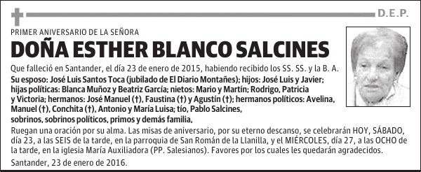 Esther Blanco Salcines