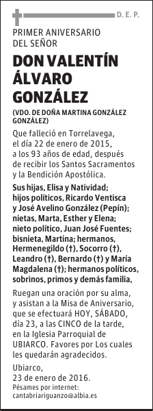 Valentín Álvaro González