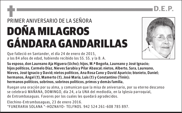 Milagros Gándara Gandarillas