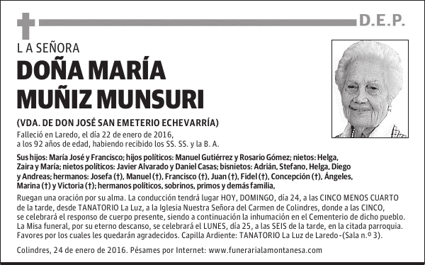 María Muñiz Munsuri