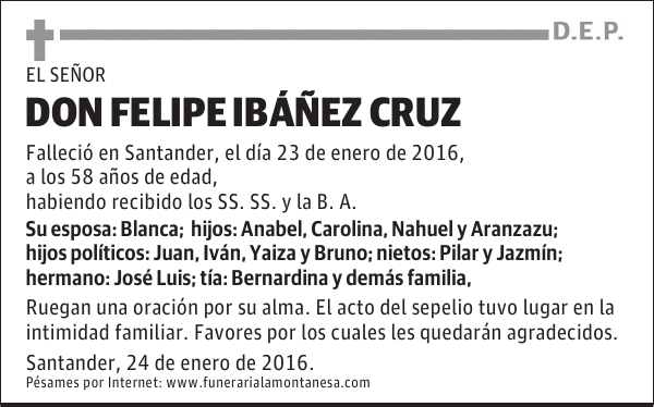 Felipe Ibañez Cruz