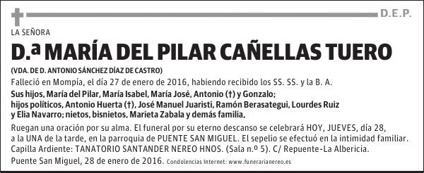 María del Pilar Cañellas Tuero