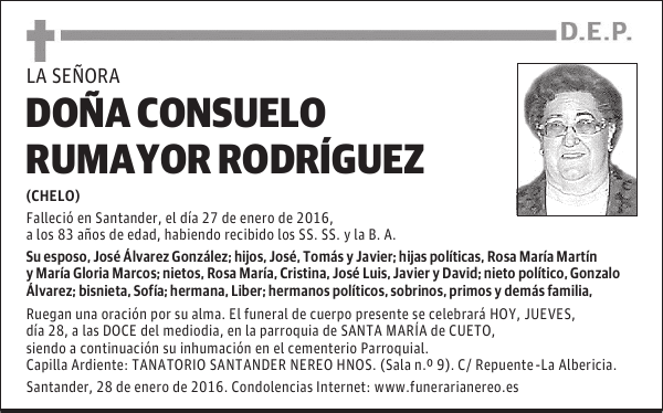 Consuelo Rumayor Rodríguez