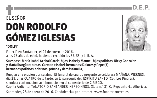 Rodolfo Gómez Iglesias