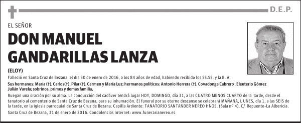 MANUEL GANDARILLAS LANZA