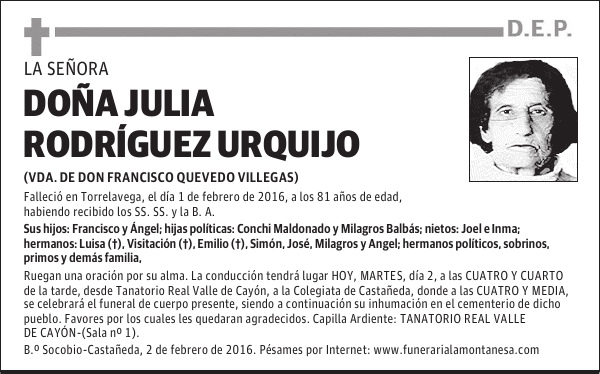 Julia Rodríguez Urquijo