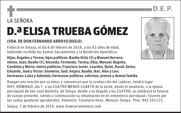 Elisa Trueba Gómez