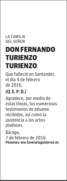 Fernando Turienzo Turienzo