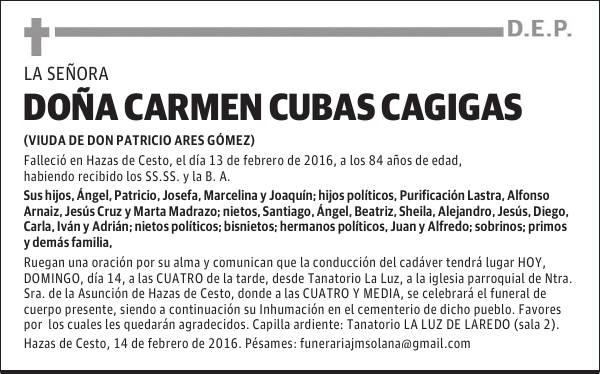 CARMEN CUBAS CAGIGAS