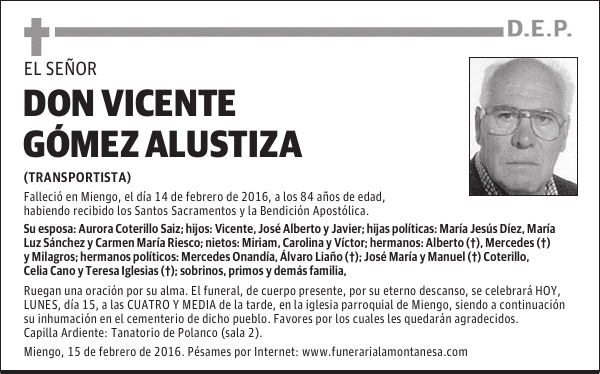 Vicente Gómez Alustiza