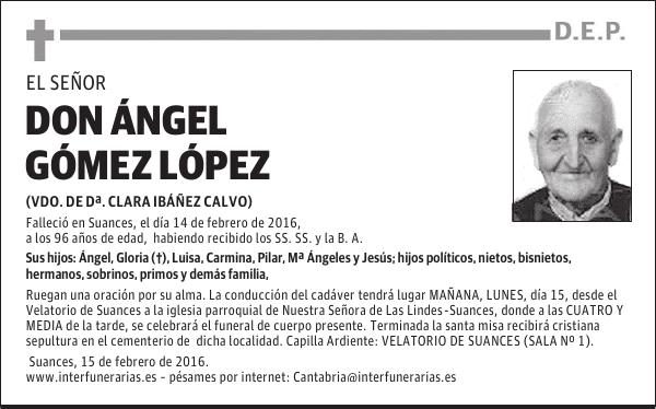 ÁNGEL GOMEZ LOPEZ