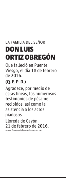DON LUIS ORTIZ OBREGÓN