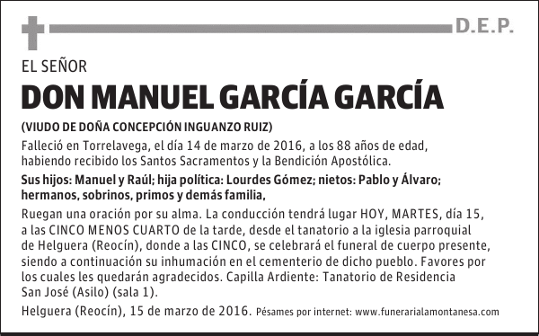 Don Manuel García García