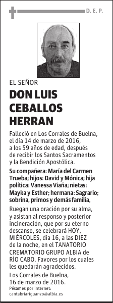 DON LUIS CEBALLOS HERRAN