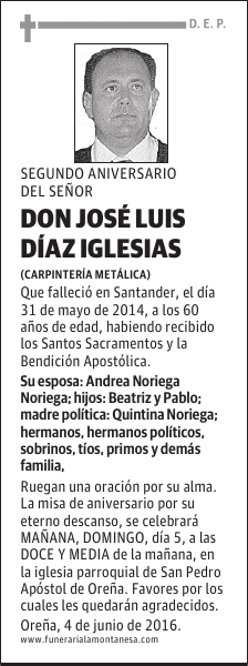 Don José Luis Díaz Iglesias