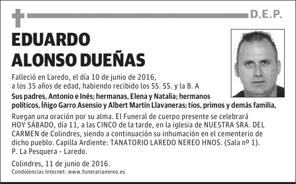 EDUARDO ALONSO DUEÑAS