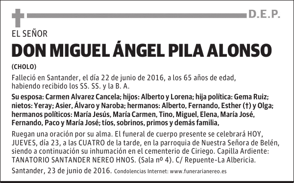 DON MIGUEL ANGEL PILA ALONSO