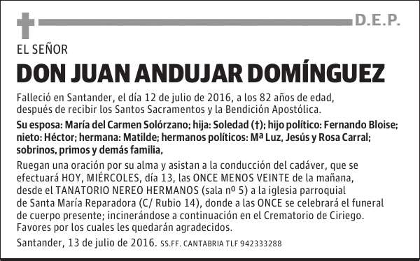 DON JUAN ANDUJAR DOMÍNGUEZ
