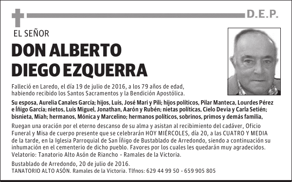 DON ALBERTO DIEGO EZQUERRA