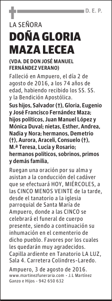 Da GLORIA MAZA LECEA
