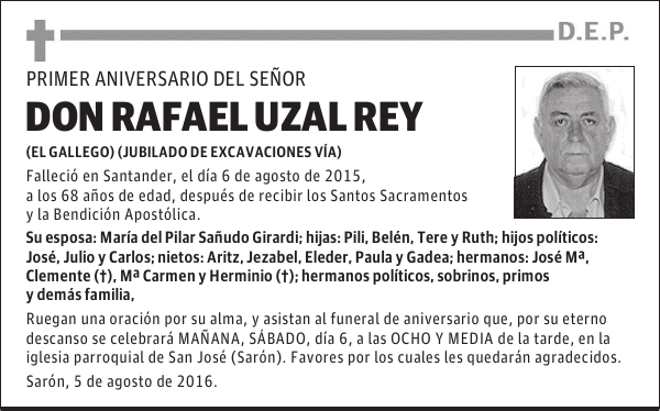 DON RAFAEL UZAL REY